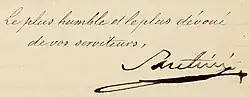 signature de Jean-Noël Santini