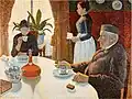 Paul Signac, Petit-déjeuner, 1886-1887.