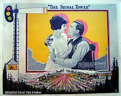 Description de l'image Signal Tower lobby card.JPG.