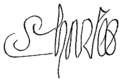 Signature de Charles VIII