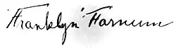 signature de Franklyn Farnum
