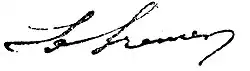 signature d'Édouard Grenier