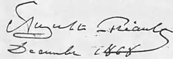 signature d'Auguste Préault