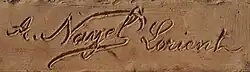 signature d'Auguste Nayel