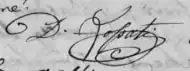 signature de Dominique Fossati
