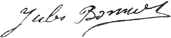 signature de Jules Bonnot
