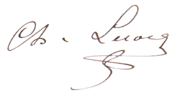 Signature de Charles Lecocq