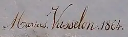 signature de Marius Vasselon
