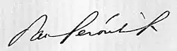 signature de Paul Déroulède