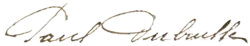 signature de Paul Dubrulle