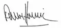 Signature de Pierre Hurmic