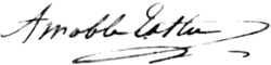 signature d'Amable Tastu