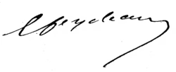 signature d'Ernest Feydeau