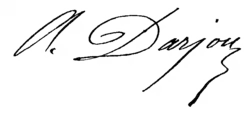 signature de Henri-Alfred Darjou