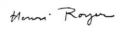 signature de Henri Royer