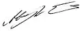 Signature de Alain de Rothschild