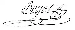 signature de Bertrand Pégot