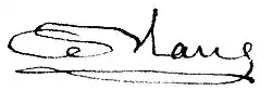 signature de Charles-Christophe Leblanc