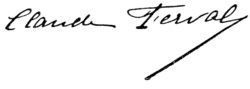 signature de Claude Ferval