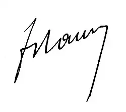 signature de Fernand Raux