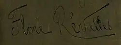signature de Flore Révalles