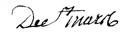 signature de Jacques-Auguste de Poilloüe de Saint-Mars