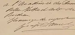 signature de Joseph Daurel