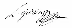 signature de Louis Gidouin