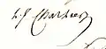 Signature de Louis-Joseph Charlier