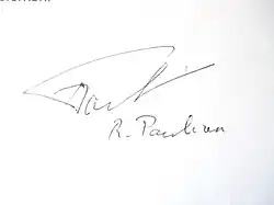 signature de Renaud Paulian