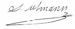 signature de Salomon Ulmann