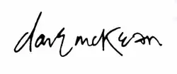 signature de Dave McKean
