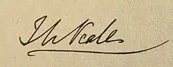 signature de John Mason Neale