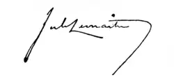 signature de Jules Lemaître