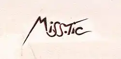 signature de Miss.Tic