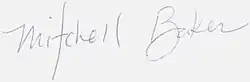 signature de Mitchell Baker