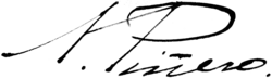 signature de Norberto Piñero