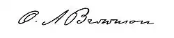 signature d'Orestes Brownson