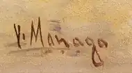 signature de Vincent Manago