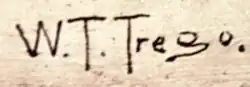signature de William B. T. Trego