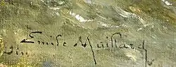 signature d'Émile Maillard