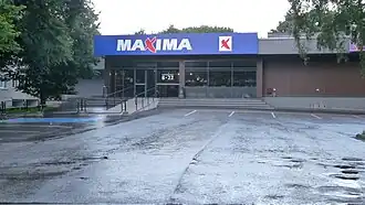 Magasin Maxima.