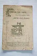 Notice de machine à coudre New-Orleans, vers 1900.