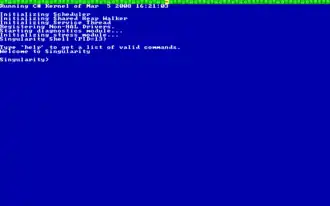 Image illustrative de l’article Singularity