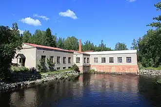 Centrale hydroélectrique de Siuronkoski.