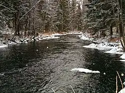 La rivière Sivakkajoki à Valtimo.