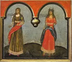 Les sibylles Persica et Tiburtina- par Kazantsev (1715).