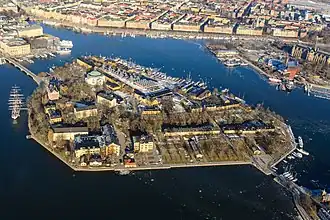 Skeppsholmen en 2013.