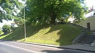 Mur sud du bastion de Skoone.