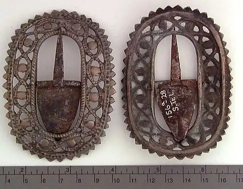 Boucles conservées au Norsk Folkemuseum